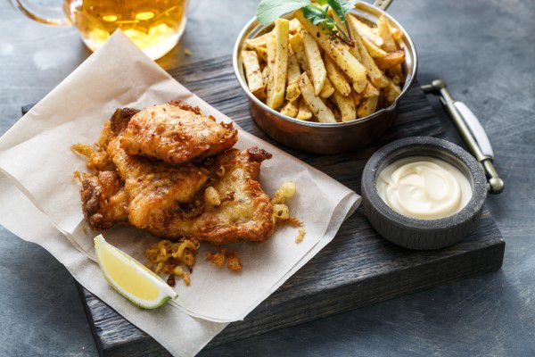 Salt Water Barramundi Fish & Chips On The Menu At Gold Class