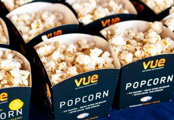 Vue Food Popcorn Prices In 2020 Movie Food Prices