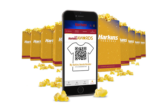 Harkins Popcorn Perks Rewards Program
