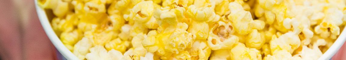 Tub Of Yellow Popcorn