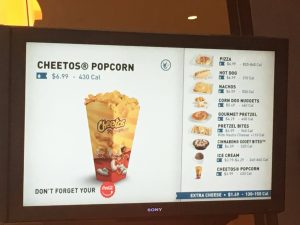 Cheetos Popcorn Prices At Regal